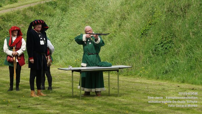 DSC03757- Sint-Jorisdagen schuttersgilde De Oude Schuts kampioensschieten- 23april2017 - foto GerardMontE web