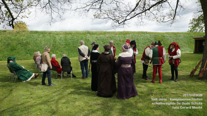 DSC03766- Sint-Jorisdagen schuttersgilde De Oude Schuts kampioensschieten- 23april2017 - foto GerardMontE web