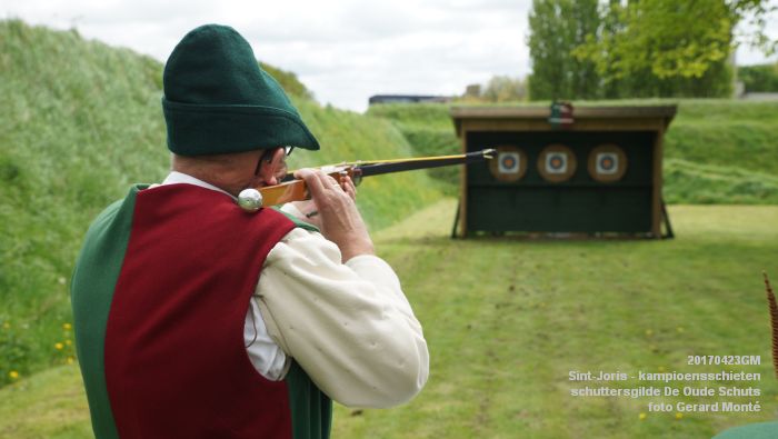 DSC03780- Sint-Jorisdagen schuttersgilde De Oude Schuts kampioensschieten- 23april2017 - foto GerardMontE web