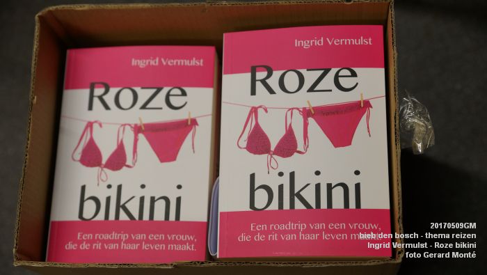 DSC07012- bieb den bosch - maand van het reizen - Ingrid Vermulst - Roze bikini - 9mei2017 - foto GerardMontE web