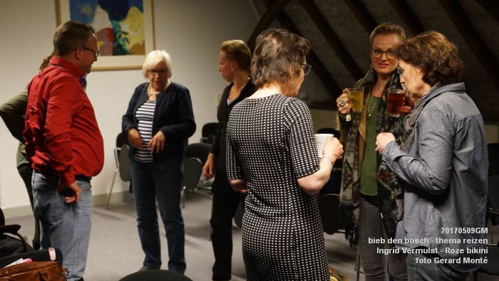 DSC07016- bieb den bosch - maand van het reizen - Ingrid Vermulst - Roze bikini - 9mei2017 - foto GerardMontE web