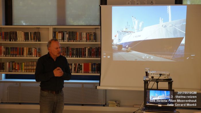 DSC07073- bieb den bosch - maand van het reizen - laatste boot naar Sint Helena - Ron Moerenhout - 10mei2017 - foto GerardMontE web