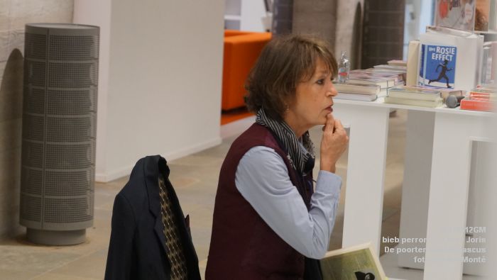 DSC07270- bieb perron-3  Lieve Joris over De poorten van Damascus - 12mei2017 - foto GerardMontE web