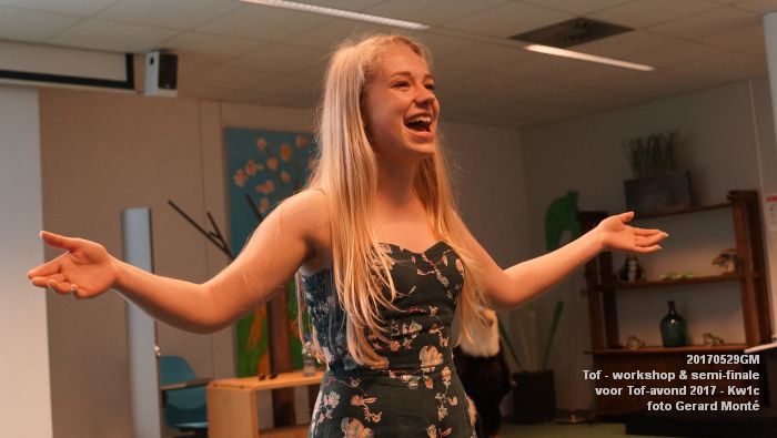 DSC00609- Tof - workshop en semi-finale voor Tof-avond Tom Odems Cultuur Fonds - Kw1c - 29mei2017 - foto GerardMontE web