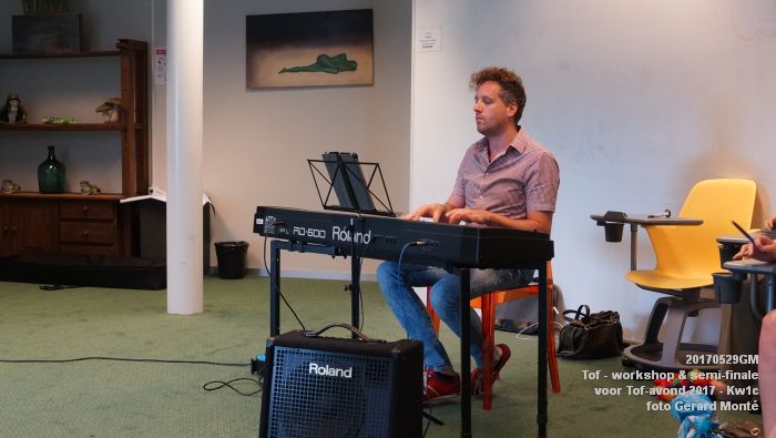 DSC00619- Tof - workshop en semi-finale voor Tof-avond Tom Odems Cultuur Fonds - Kw1c - 29mei2017 - foto GerardMontE web