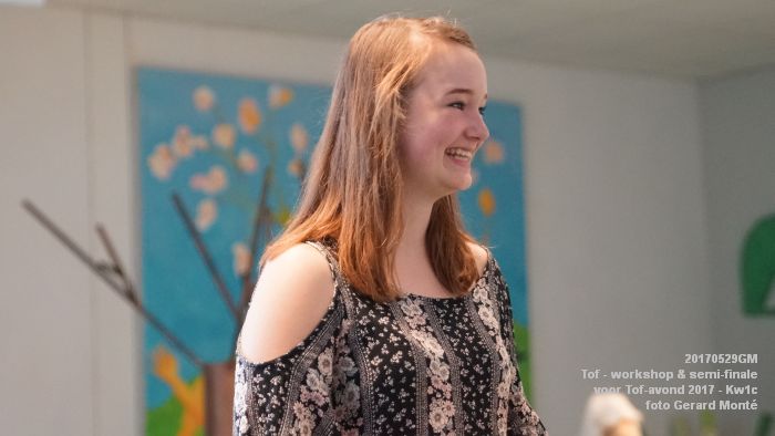 DSC00626- Tof - workshop en semi-finale voor Tof-avond Tom Odems Cultuur Fonds - Kw1c - 29mei2017 - foto GerardMontE web