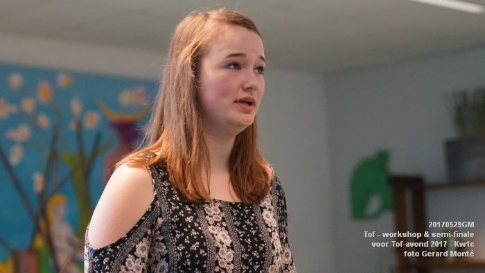 DSC00627- Tof - workshop en semi-finale voor Tof-avond Tom Odems Cultuur Fonds - Kw1c - 29mei2017 - foto GerardMontE web