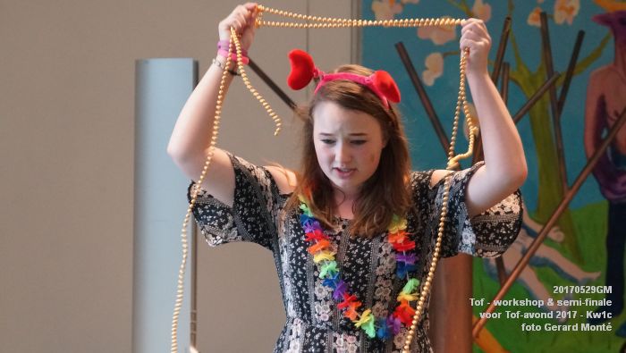 DSC00637- Tof - workshop en semi-finale voor Tof-avond Tom Odems Cultuur Fonds - Kw1c - 29mei2017 - foto GerardMontE web