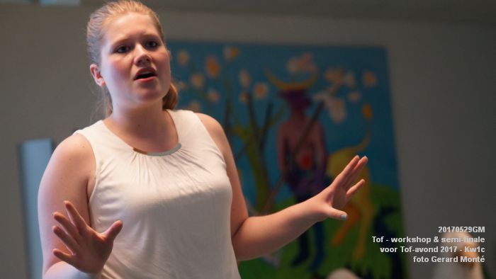 DSC00644- Tof - workshop en semi-finale voor Tof-avond Tom Odems Cultuur Fonds - Kw1c - 29mei2017 - foto GerardMontE web