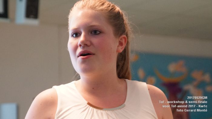 DSC00650- Tof - workshop en semi-finale voor Tof-avond Tom Odems Cultuur Fonds - Kw1c - 29mei2017 - foto GerardMontE web