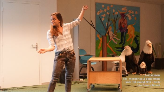 DSC00663- Tof - workshop en semi-finale voor Tof-avond Tom Odems Cultuur Fonds - Kw1c - 29mei2017 - foto GerardMontE web