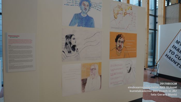 DSC00873- eindexamenexpositie kunstakademie AKV-StJoost Den Bosch in JBZ - 3aug2017 - foto GerardMontE web