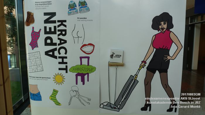 DSC00902- eindexamenexpositie kunstakademie AKV-StJoost Den Bosch in JBZ - 3aug2017 - foto GerardMontE web