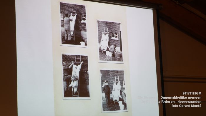 gDSC07949- Elly Biesters =Ongemakkelijke mensen=  in bezoekerscentrum De Grote Rivieren - Heerewaarden - 19nov2017 - foto GerardMontE web