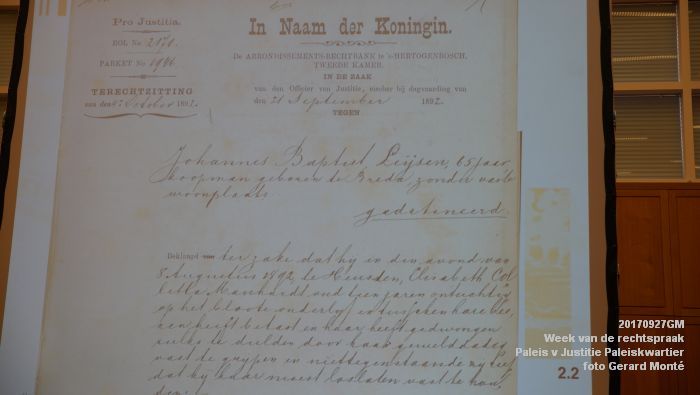 DSC09024- Week van de rechtspraak - Paleis van Justitie Paleiskwartier - 27september2017 - foto GerardMontE web