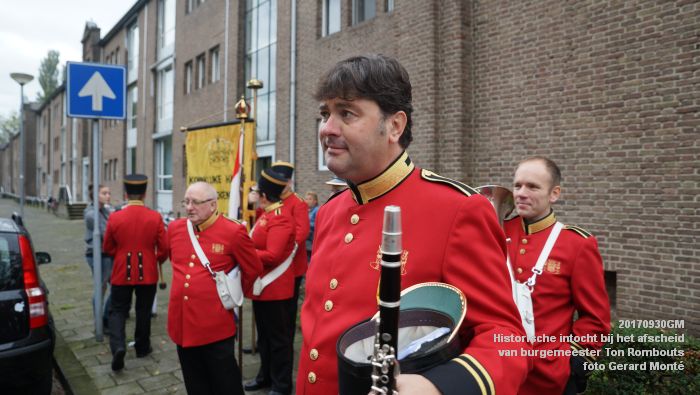 DSC09572- Historische intocht bij het afscheid van burgemeester Ton Rombouts - stadhuis - 30september2017 - foto GerardMontE web