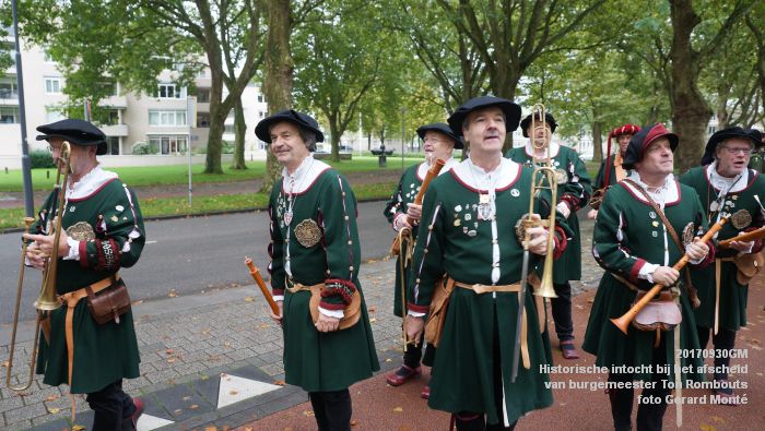 DSC09631- Historische intocht bij het afscheid van burgemeester Ton Rombouts - stadhuis - 30september2017 - foto GerardMontE web