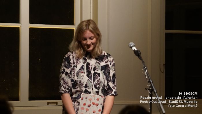 DSC03933- Poezie-avond voor jonge schrijftalenten - Poetry Out Loud van Studi073, Muzerije - 23oktober2017 - foto GerardMontE web