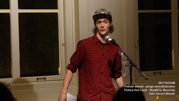 DSC03947- Poezie-avond voor jonge schrijftalenten - Poetry Out Loud van Studi073, Muzerije - 23oktober2017 - foto GerardMontE web