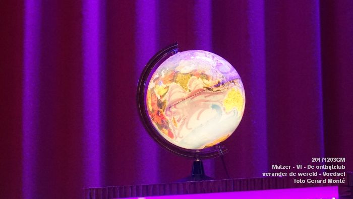 DSC09826- Matzer - De ontbijtclub - verander de wereld - Clubzaal - Voedsel - 3dec2017 - foto GerardMontE web