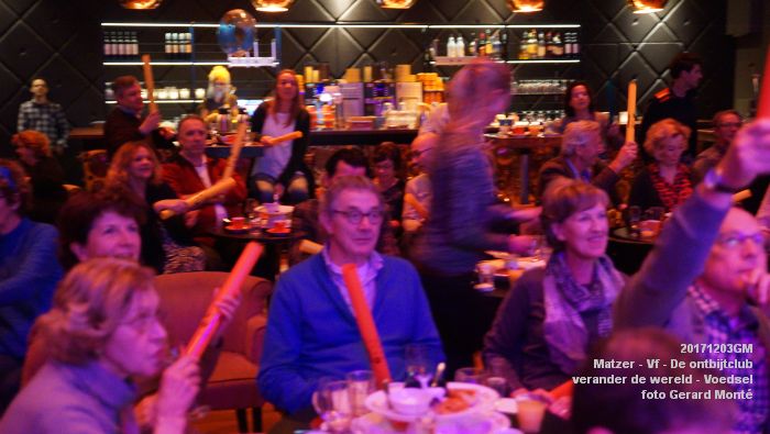 DSC09859- Matzer - De ontbijtclub - verander de wereld - Clubzaal - Voedsel - 3dec2017 - foto GerardMontE web