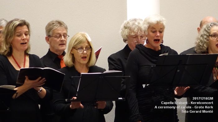 DSC04074- Capella Brabant - Kerstconcert - A ceremony of carols -  Grote Kerk - 16dec2017 - foto GerardMontE web