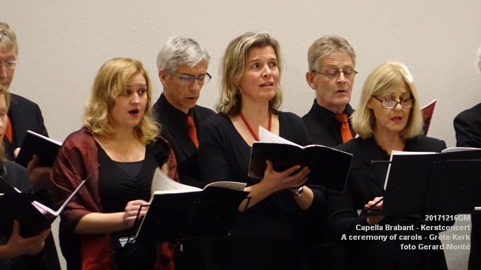 DSC04075- Capella Brabant - Kerstconcert - A ceremony of carols -  Grote Kerk - 16dec2017 - foto GerardMontE web