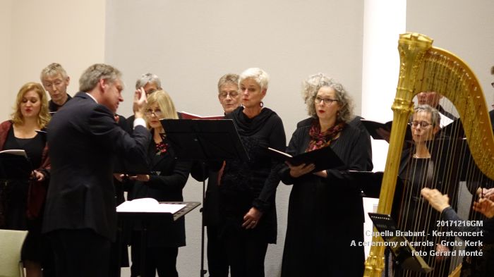DSC04088- Capella Brabant - Kerstconcert - A ceremony of carols -  Grote Kerk - 16dec2017 - foto GerardMontE web