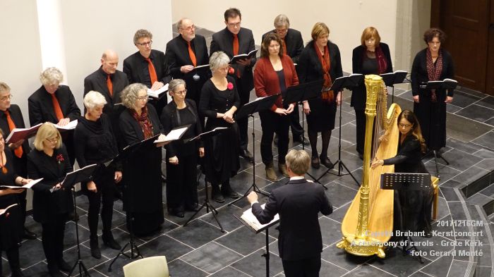 DSC04091- Capella Brabant - Kerstconcert - A ceremony of carols -  Grote Kerk - 16dec2017 - foto GerardMontE web