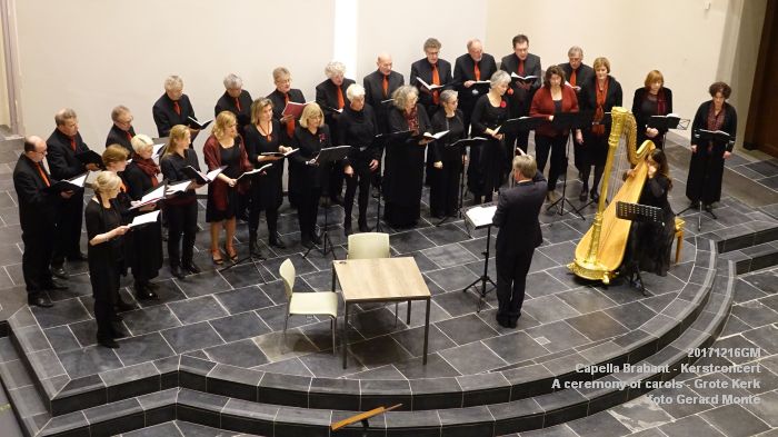 DSC04096- Capella Brabant - Kerstconcert - A ceremony of carols -  Grote Kerk - 16dec2017 - foto GerardMontE web