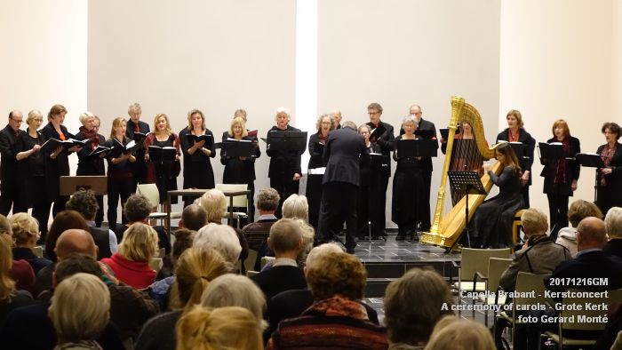 DSC04106- Capella Brabant - Kerstconcert - A ceremony of carols -  Grote Kerk - 16dec2017 - foto GerardMontE web