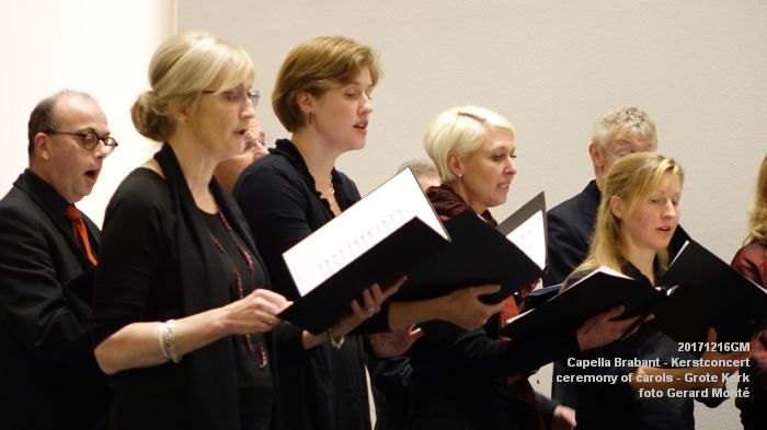 DSC04135- Capella Brabant - Kerstconcert - A ceremony of carols -  Grote Kerk - 16dec2017 - foto GerardMontE web