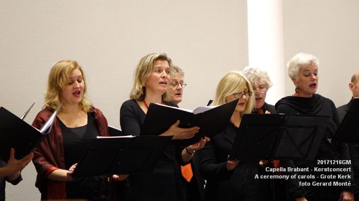 DSC04136- Capella Brabant - Kerstconcert - A ceremony of carols -  Grote Kerk - 16dec2017 - foto GerardMontE web