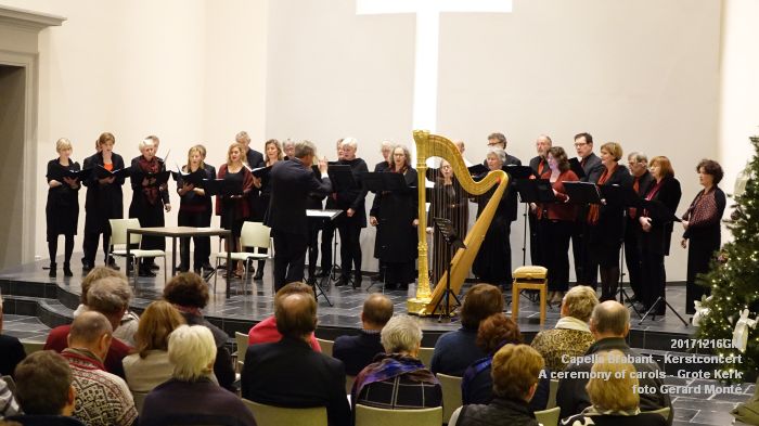 DSC04142- Capella Brabant - Kerstconcert - A ceremony of carols -  Grote Kerk - 16dec2017 - foto GerardMontE web