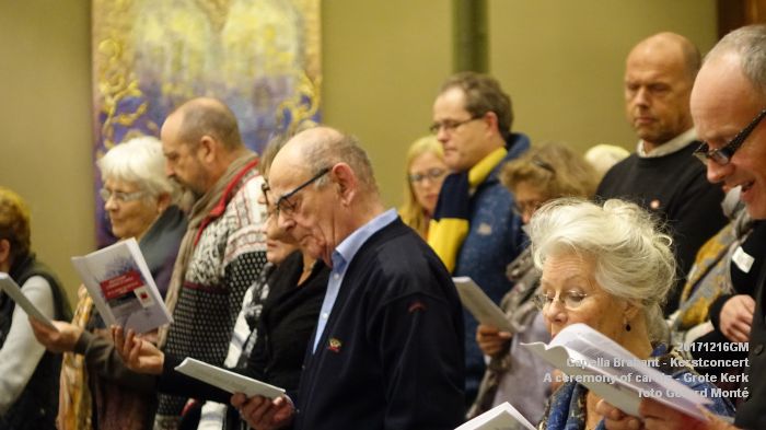DSC04165- Capella Brabant - Kerstconcert - A ceremony of carols -  Grote Kerk - 16dec2017 - foto GerardMontE web