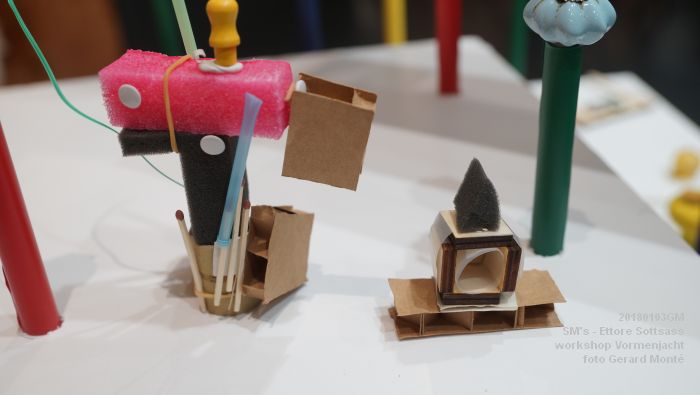 gDSC01463- SM-s - workshop Vormenjacht - bij Ettore Sottsass - 3jan2018 - foto GerardMontE web