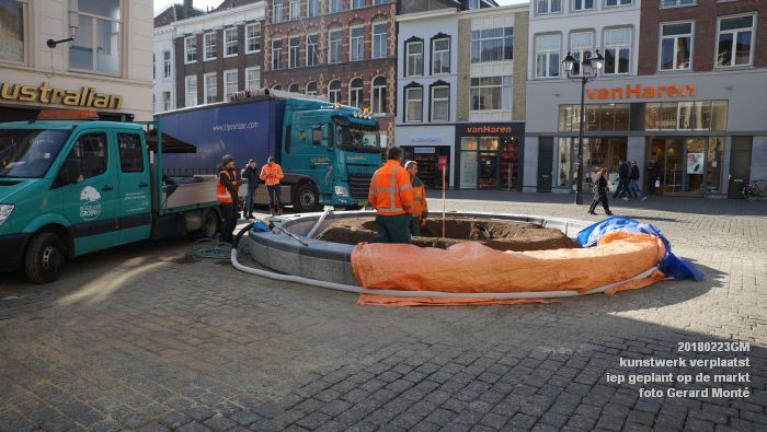 GDSC06080- Gemeente kunstwerk verplaatst EG van MB - boom op de markt - 23feb2018 - foto GerardMontE web