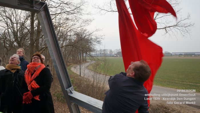 DSC05330- Onverflout - onthulling uitkijkpunt op de Linie 1629 - Keerdijk Den Dungen gem Sint-Michielsgestel - 1mrt2018 - foto GerardMontE web