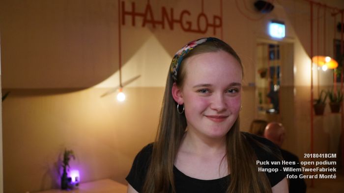 FDSC05897- Puck van Hees - Hangop op woensdag -  open podium - WillemTweeFabriek - 18april2018 - foto GerardMontE web