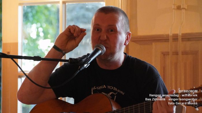 JDSC07542 - Hangop woensdag -  open podium - w2f - singer-songwriter Bas Zijlmans  - 30mei2018 -  foto GerardMontE web