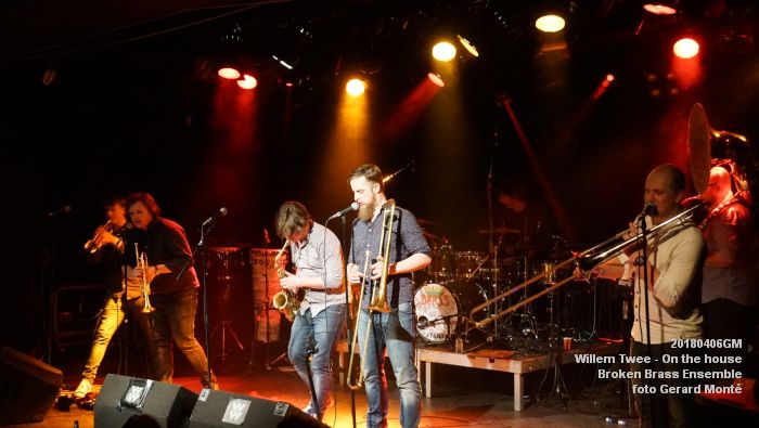 DSC02166- Willem Twee Poppodium vrijdag - On the house - Broken Brass Ensemble - 6apr2018 - foto GerardMontE web