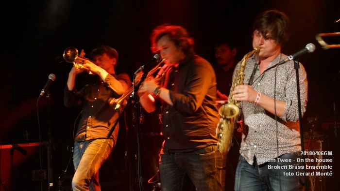 DSC02168- Willem Twee Poppodium vrijdag - On the house - Broken Brass Ensemble - 6apr2018 - foto GerardMontE web
