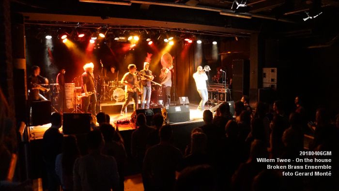 DSC02178- Willem Twee Poppodium vrijdag - On the house - Broken Brass Ensemble - 6apr2018 - foto GerardMontE web