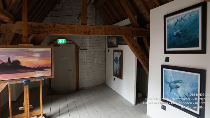 DSC04724- Stok Kruithuis - Nachtleven - Zichtlijnen - Uit verbeelding - Deelgenoten - ea exposities - opening - 29april2018 -  foto GerardMontE web