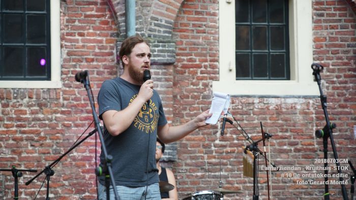 DSC00411- Lamarziendan nr 10 - De ontstoken editie - in het Kruithuis bij STOK - 3juli2018 -  foto GerardMontE web
