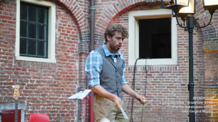 DSC00485- Lamarziendan nr 10 - De ontstoken editie - in het Kruithuis bij STOK - 3juli2018 -  foto GerardMontE web