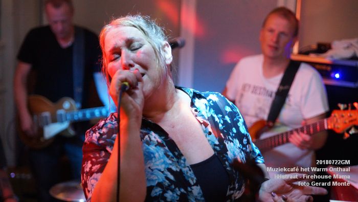 DSC01750- Muziekcafe het Warm Onthaal - Firehouse Mama - 22juli2018 -  foto GerardMontE web