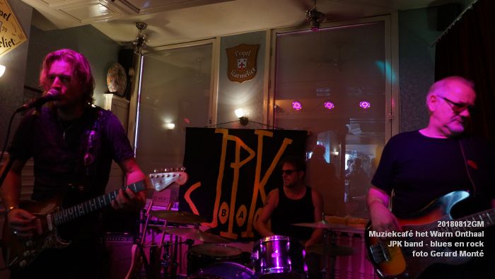 fDSC02772- Muziekcafe het Warm Onthaal - JPK band - blues en rock - 12aug2018 -  foto GerardMontE web