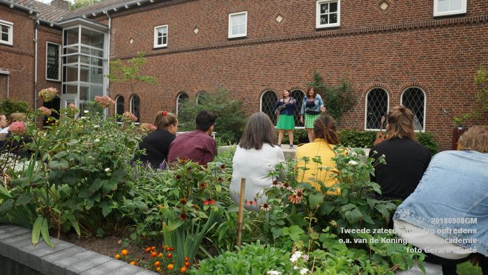 fDSC04990- Tweede zaterdagmiddag van de maand optredens van oa studenten van de Koningstheateracademie - 8sept2018 -  foto GerardMontE web