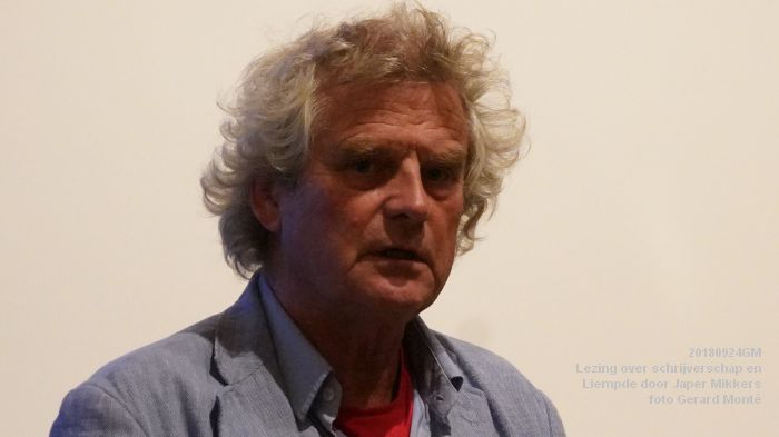 DSC04738- Lezing over Liempde door de Brabantse auteur Japer Mikkers - de Liempdsenherd Liempde - 24sept2018 -  foto GerardMontE web